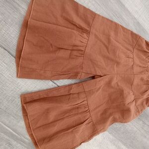Kids Casual Brown Bottoms